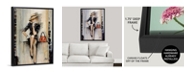 GreatBigCanvas 'Vogue' Framed Canvas Wall Art, 30" x 40"